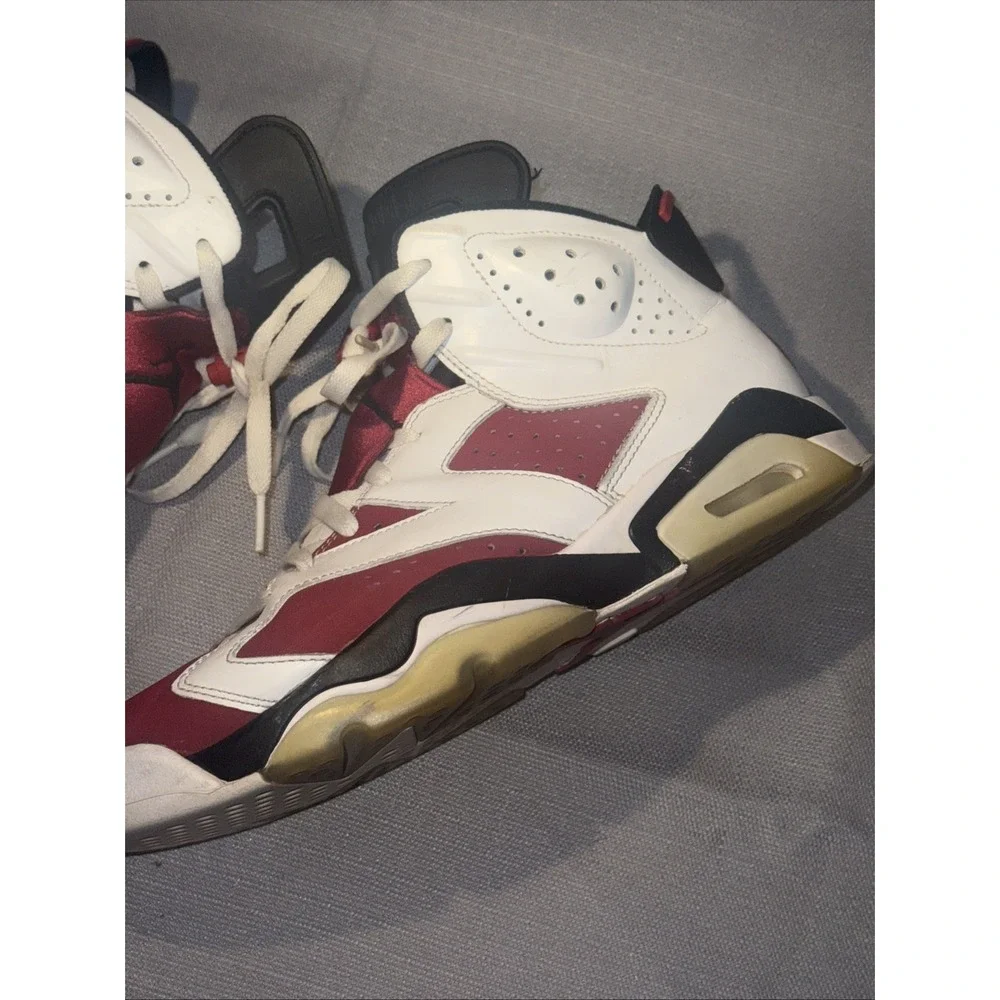 Nike Air‎ Jordan 6 Retro Men's Size 9 Carmine 2021 CT8529-106